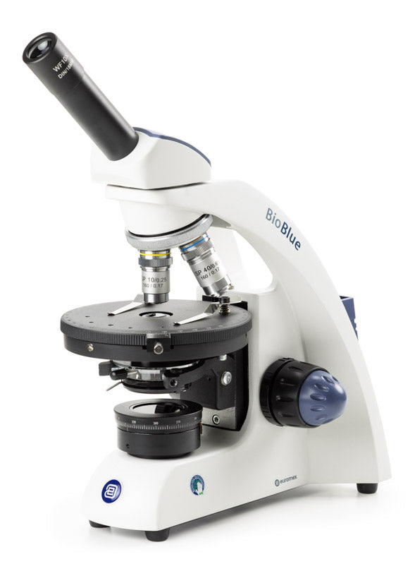 Monoculaire microscoop BioBlue BB.4220-P-DLED - www.letscopes.com