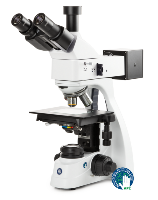 Trinoculaire metallografische microscoop bScope BS.1053-PLMi - www.letscopes.com