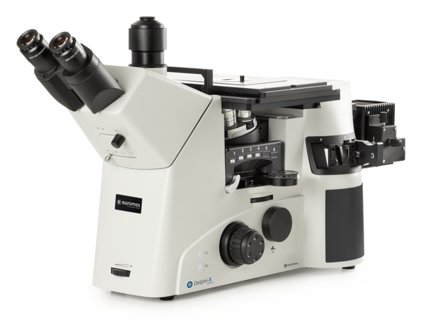 Delphi-X Inverso inverted trinocular microscope DI.2053-PLMi - www.letscopes.com
