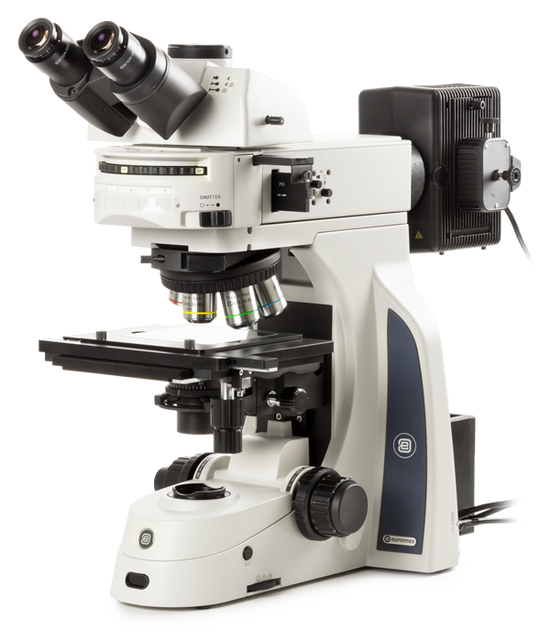 Delphi-X Observer trinocular microscope DX.2058-PLMi - www.letscopes.com