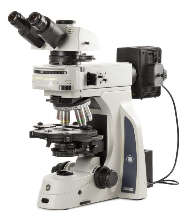 Delphi-X Observer trinocular microscope, polarisation DX.2053-PLPOLRi - www.letscopes.com