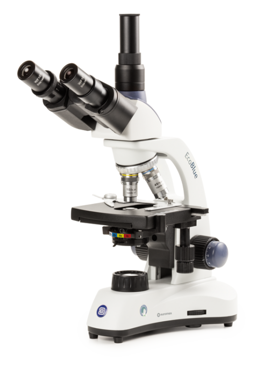 EcoBlue trinocular microscope EC.1053 - www.letscopes.com