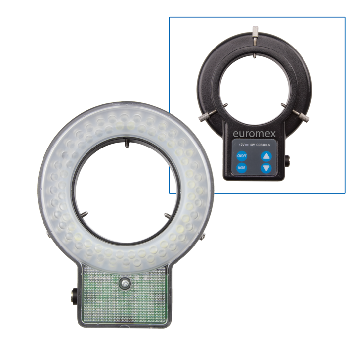 LED ring illuminator 72 LEDs LE.1974 - www.letscopes.com