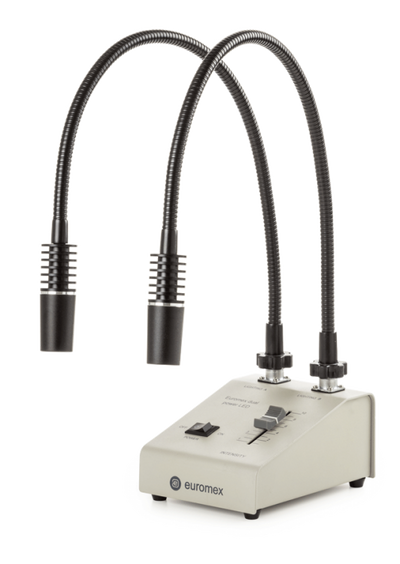 Dubbele LED-illuminator met zwanenhals 2 x 3 W LE.5207