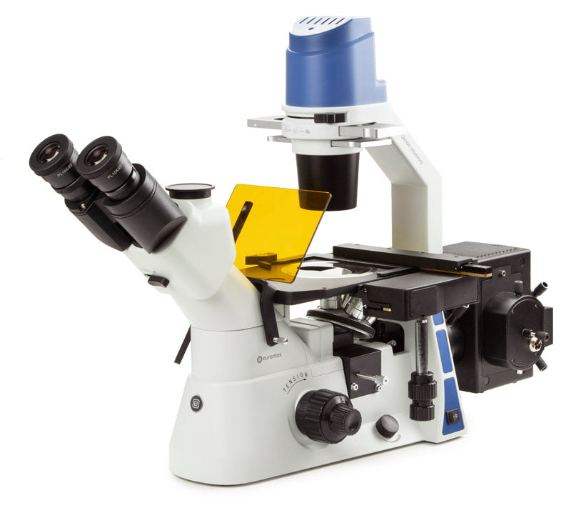 Oxion Inverso inverted trinocular microscope OX.2253-PLPHF - www.letscopes.com