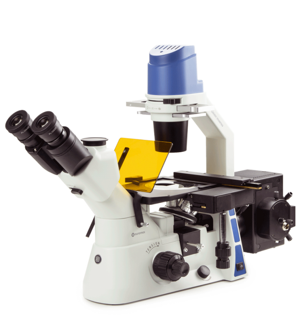 Oxion Inverso inverted trinocular microscope OX.2453-PLPHF - www.letscopes.com