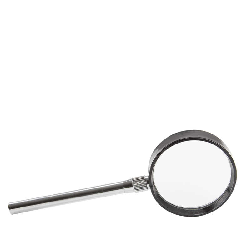 Hand magnifier with handle 4x PB.5020 - www.letscopes.com