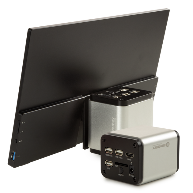 HDMI-microscoopcamera HD-Pro met 13-inch scherm VC.3039-HDS - www.letscopes.com