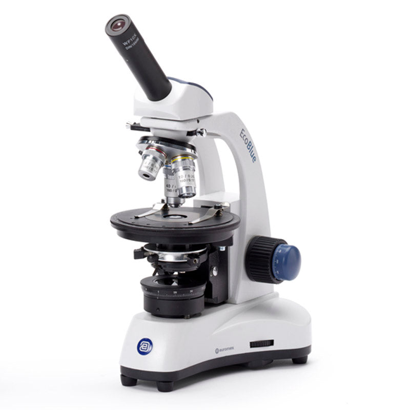 EcoBlue monocular microscope EC.1001-P-HLED - www.letscopes.com