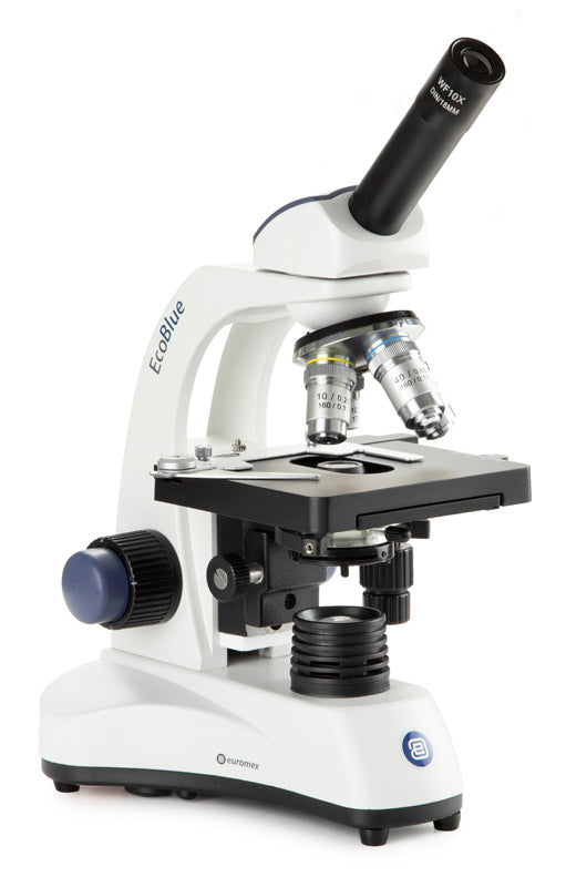 EcoBlue monocular microscope EC.1151 - www.letscopes.com