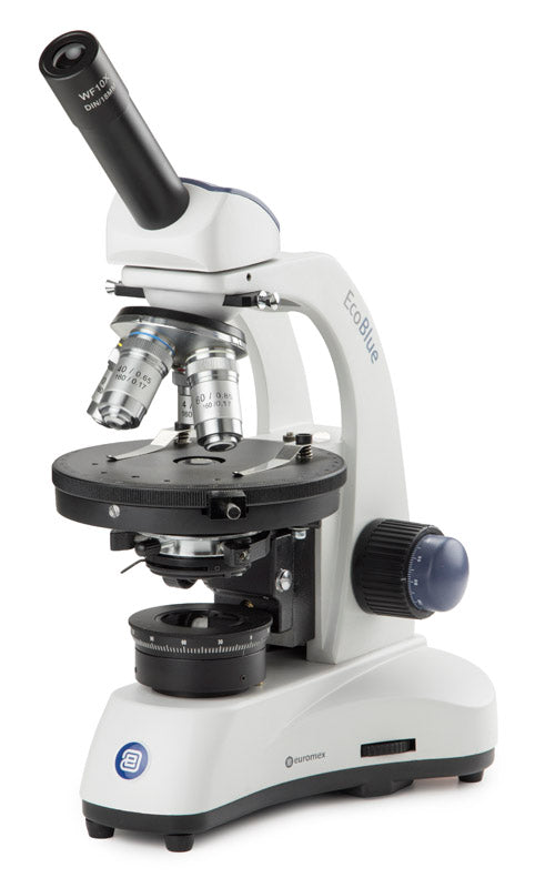 EcoBlue monocular microscope EC.1601-P-HLED - www.letscopes.com
