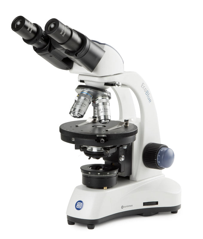 EcoBlue binocular microscope EC.1602-P-HLED - www.letscopes.com