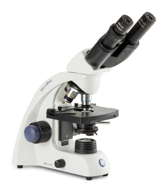 MicroBlue binocular microscope MB.1052 - www.letscopes.com