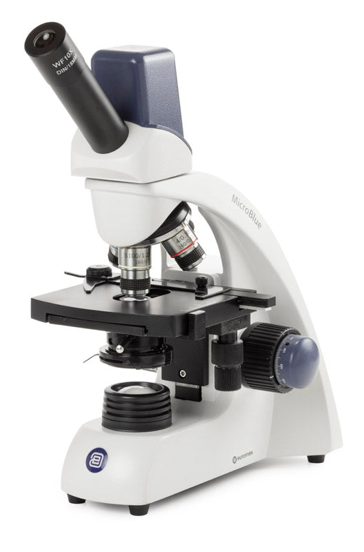 Digitale monoculaire microscoop 1.3 MP MicroBlue MB.1155-1 - www.letscopes.com